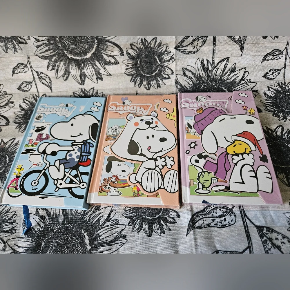 Snoopy Themed Notebooks Set